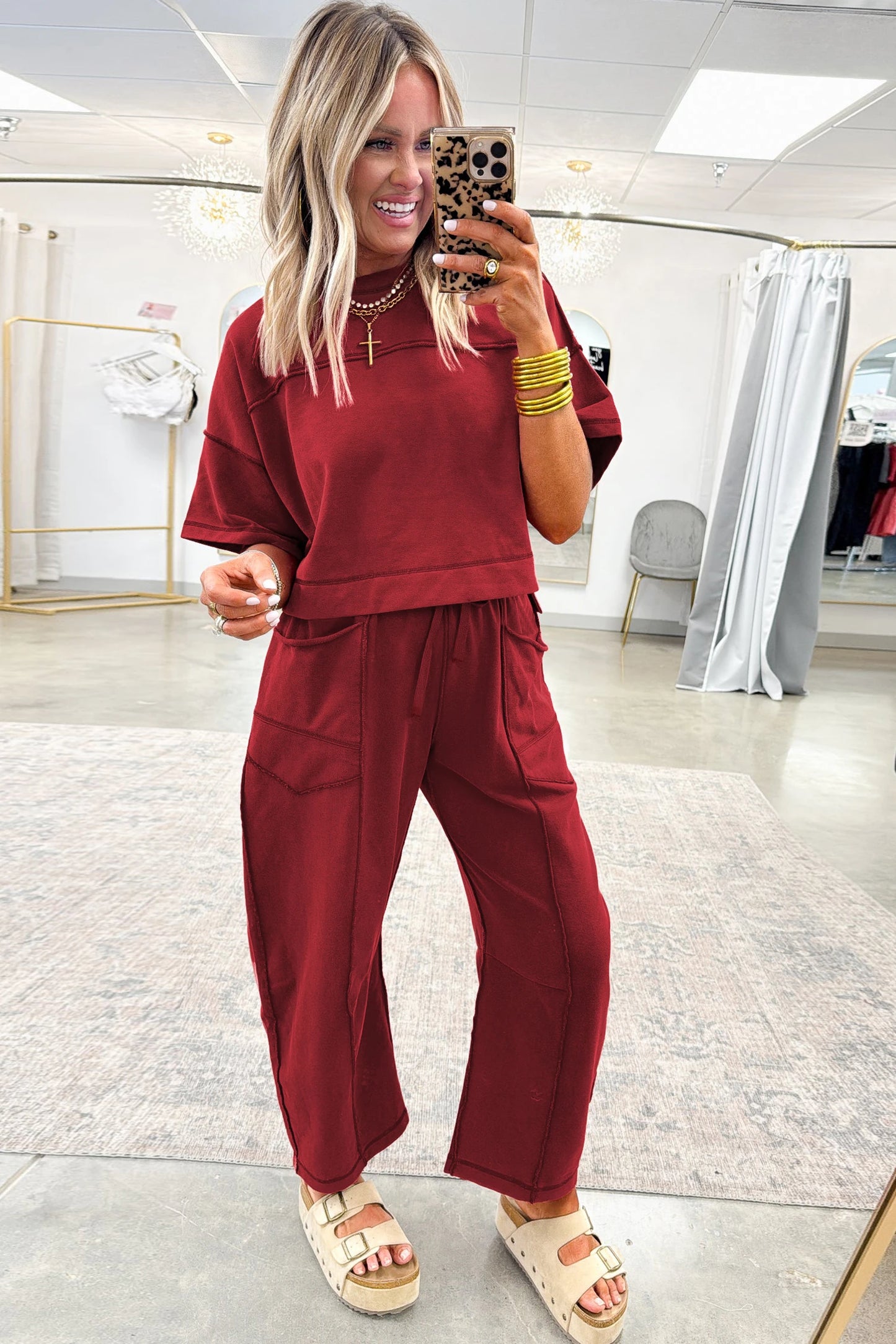 *Barrel Pant Set*