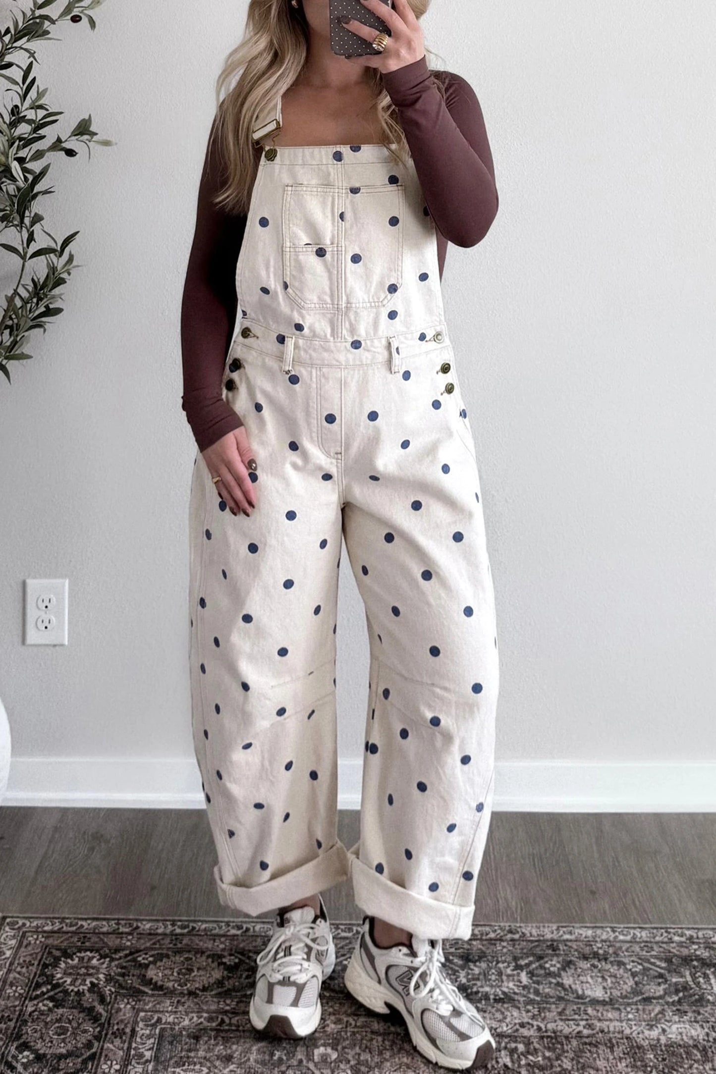 *Polka Dot Overalls*