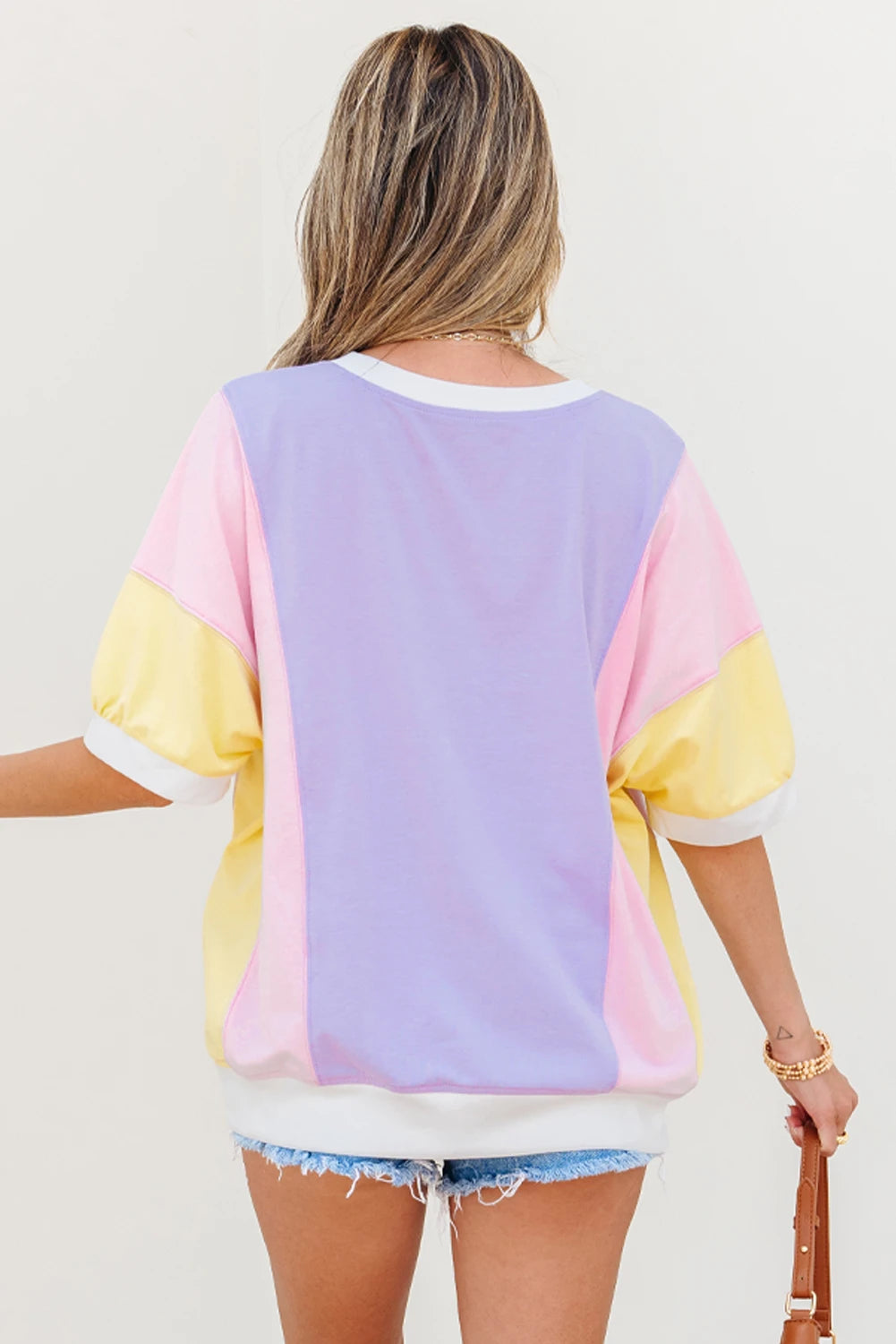 *Purple Patchwork Top*