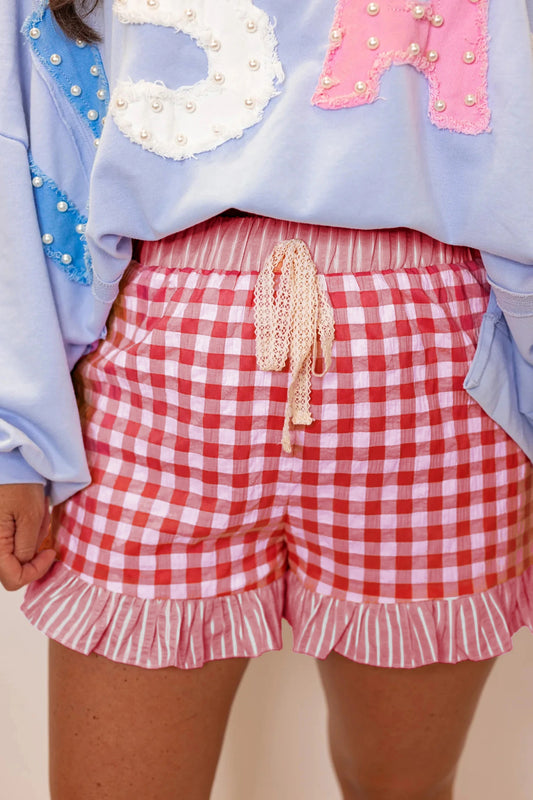 *Gingham Shorts*