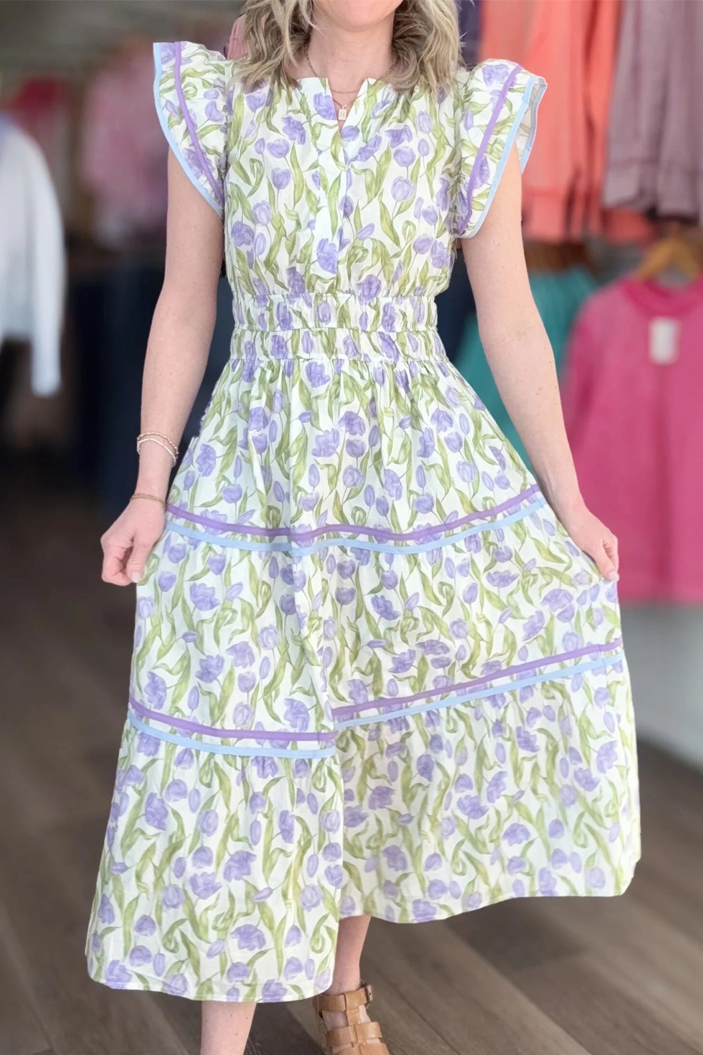*Purple Tulip Dress*