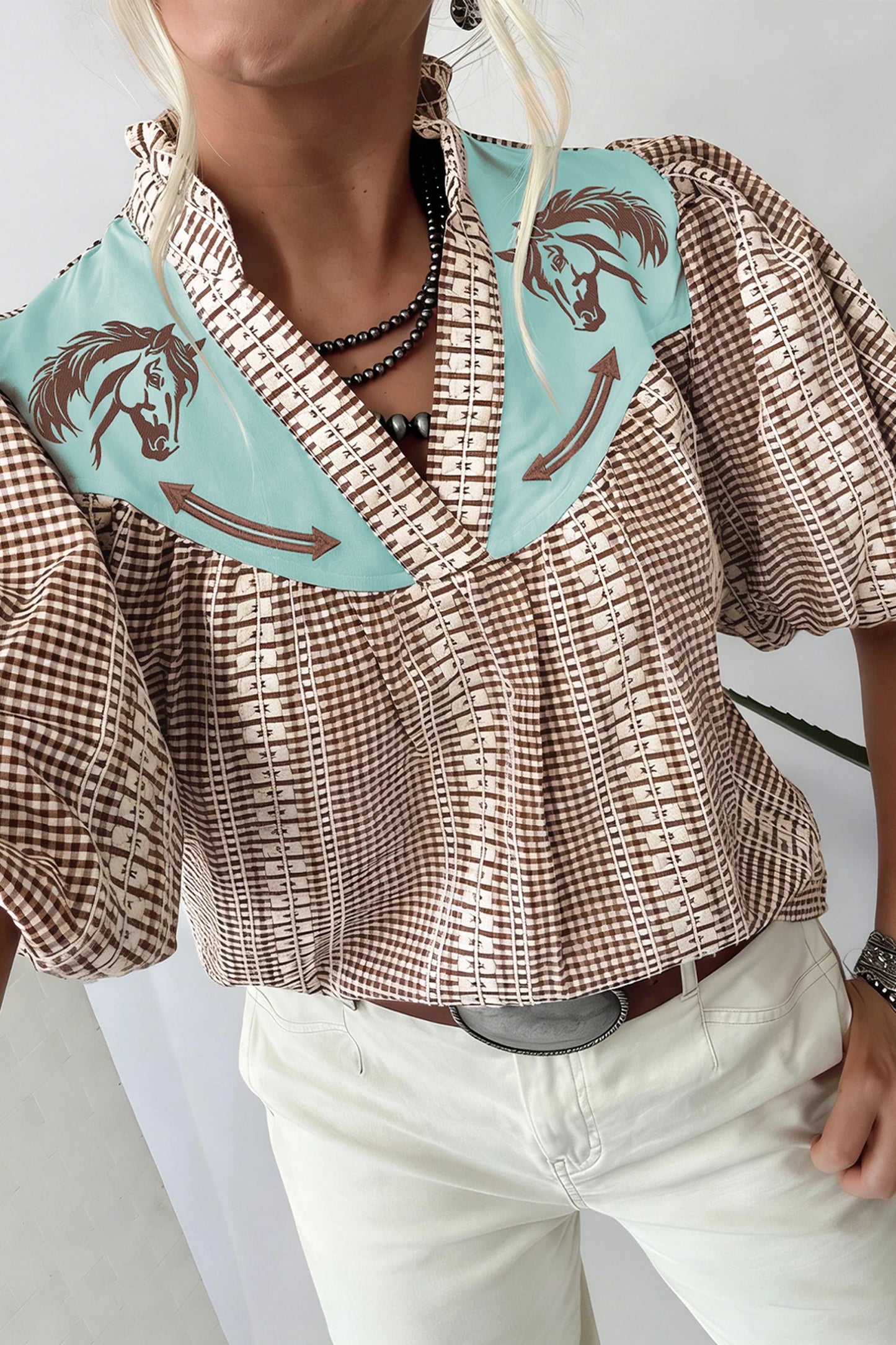 *Western Horse Top*