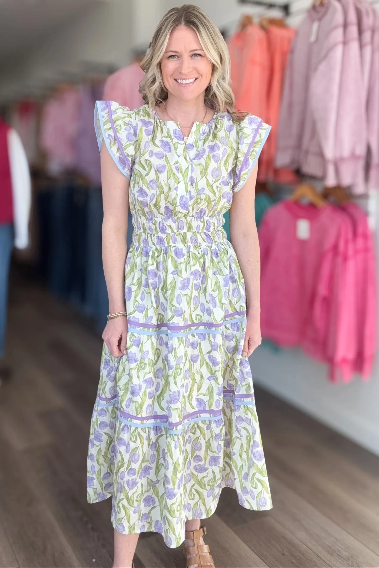 *Purple Tulip Dress*